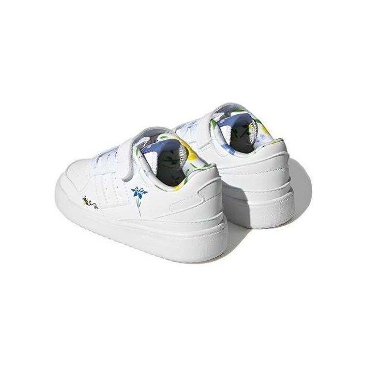Adidas Forum Low I Save The Bees Baby Sneakers White Cloud-White Blue-Fusion HP6247