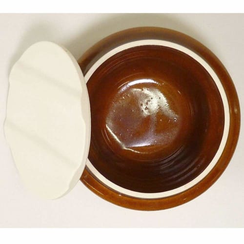 Set of 5 Lidded Kamameshi Containers (Single Serving), 14 x 8.5cm, Direct Heat [Japanese Restaurant, Inn, Japanese Tableware, Commercial Use]