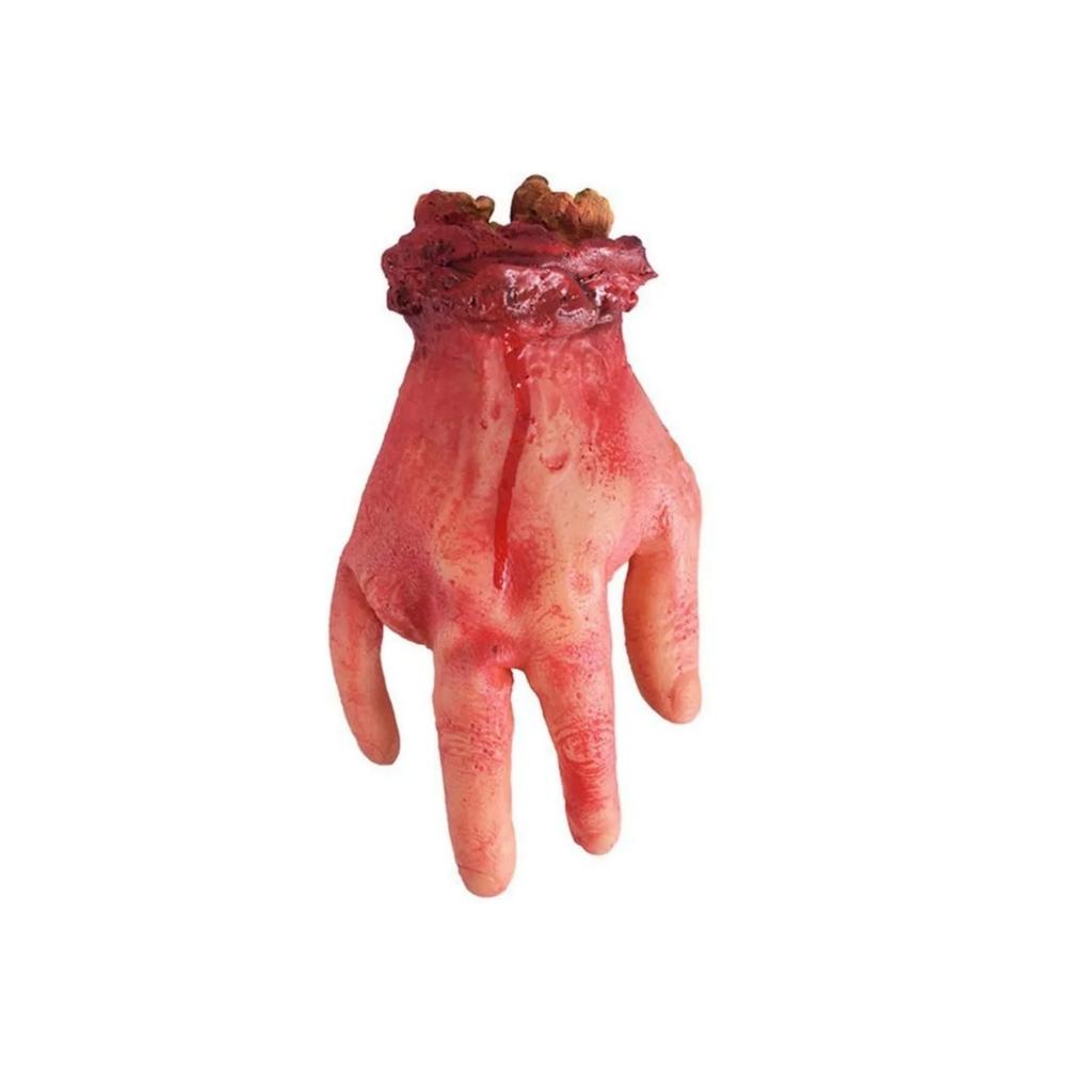 Halloween Blood Props Fake Scary Severed Hand Heart Brain Foot Broken Body Parts Haunted House Vampire Zombie Party Supplies