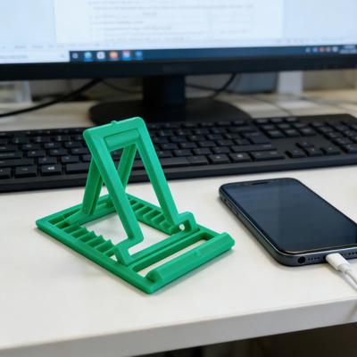 Faltbarer Handyhalter Kreditkartengröße Tragbar Verstellbare Handyhalterung für Freihandansicht Einfache Einhandbedienung Smartphone-Ständer