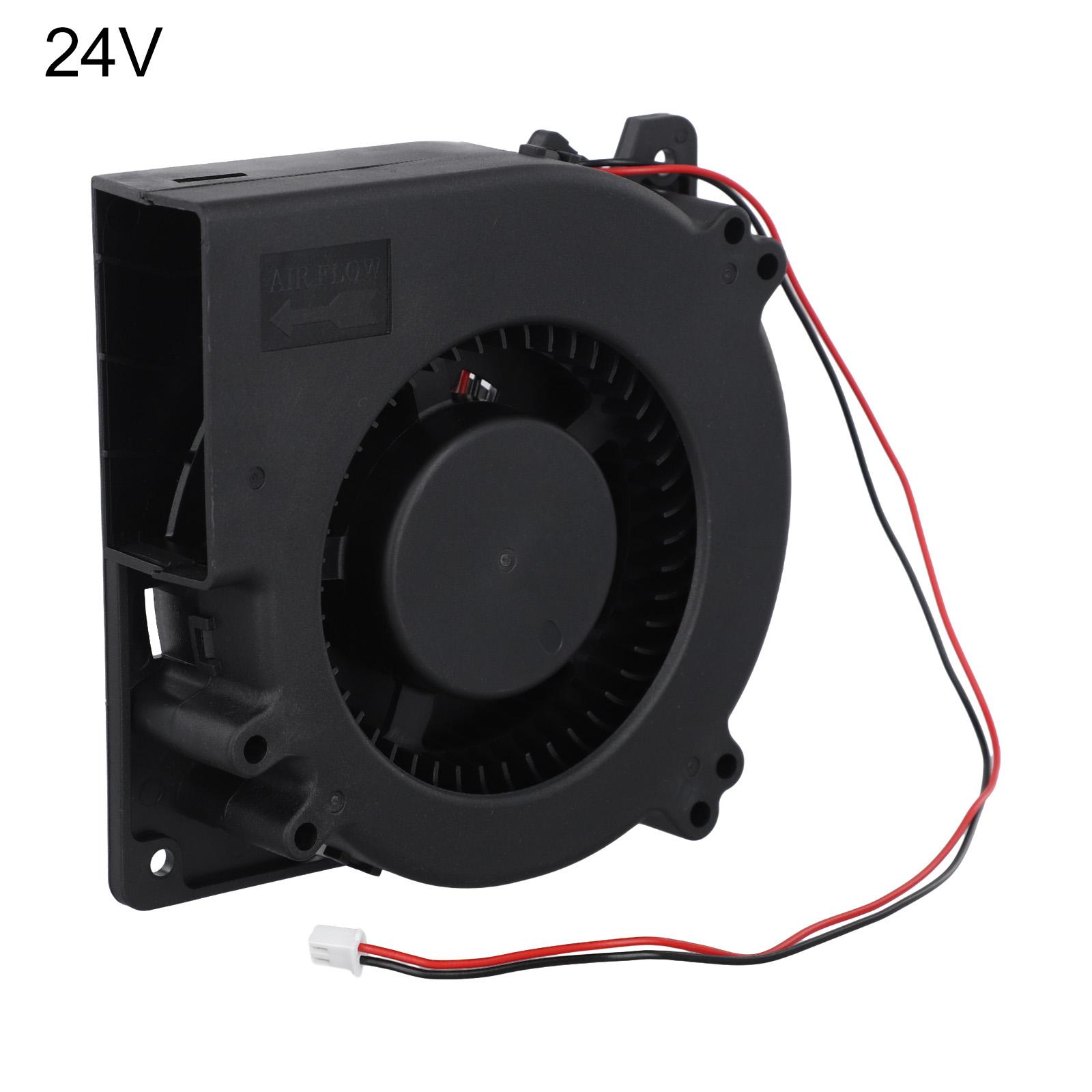 12032 Blower Fan DC5V 12V 24V Large Air Volume Fan Grill For Turbo Blower Cooling Fan For Camping Stove Cooking Fans 24V