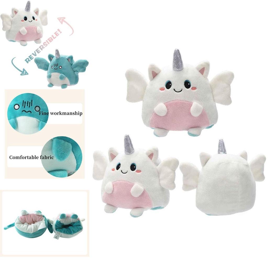 Squishmallows Wende-Doppelseitiges Engelsgesicht Wechselbares Plüschtier