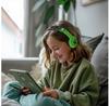 OTL Minecraft Creeper Kids Wired Headphones Green