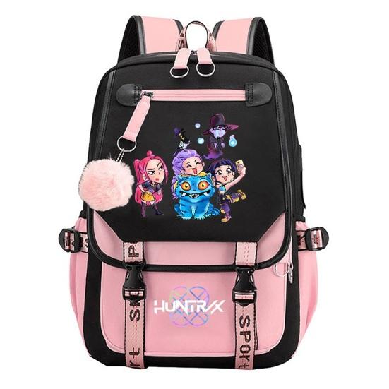 Large Capacity Backpack Hunters Prints Lightweight Travel Backpack Commuter Bag with Multiple Compartments for School Street Daily Outings