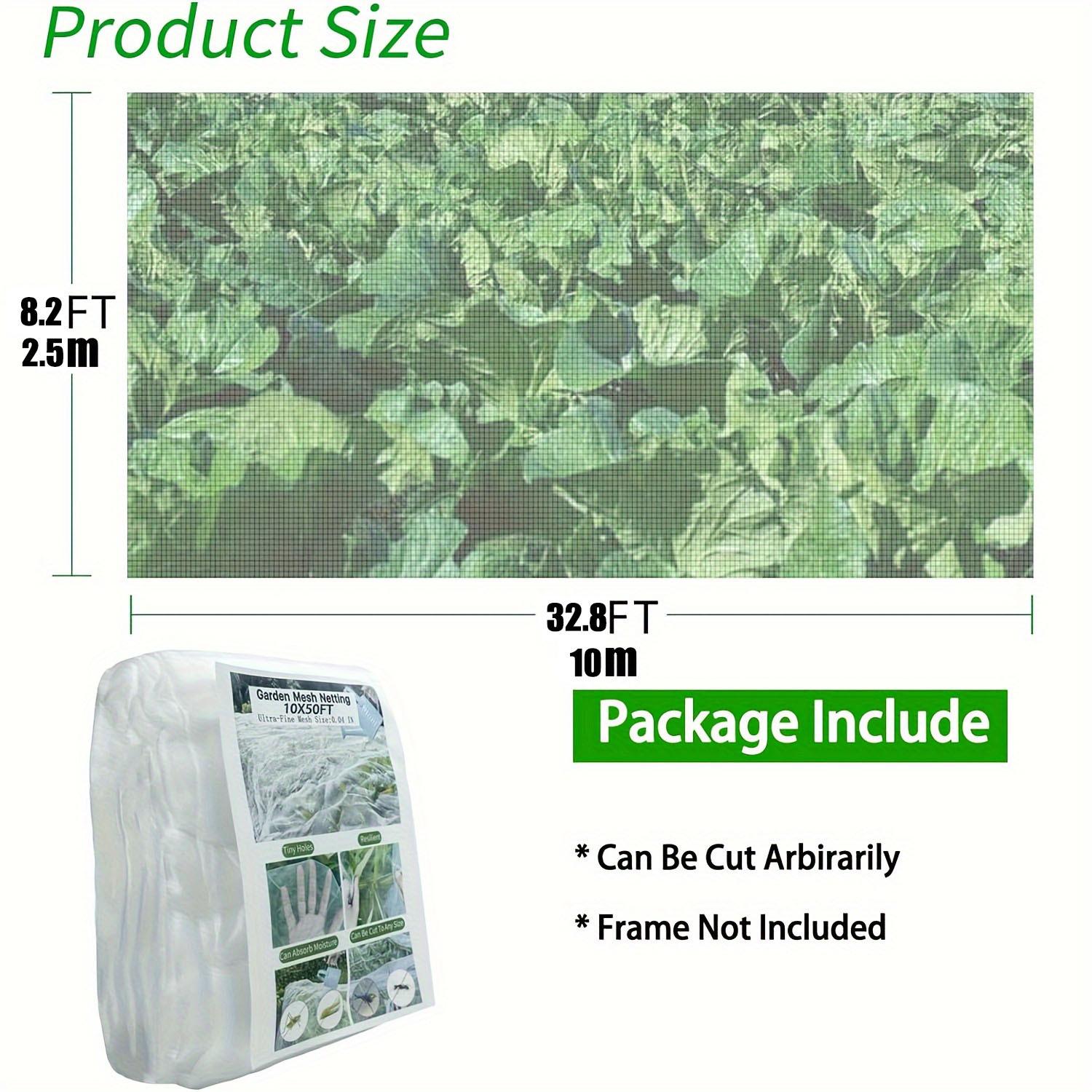 

Трансграничная сельскохозяйственная теплица, сетка от насекомых: Нейлоновая сетка для выращивания овощей и защиты сада