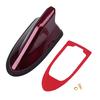 Shark Fin Antenna Universal Car Radio FM/AM Signal Amplifier Decorative Roof Aerial Base Sticker for SUV Sedan Auto Tuning