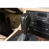 Black Wood Grain Console Gear Shift Knob Trim 1X For BMW 3-Series E90 2005-2012