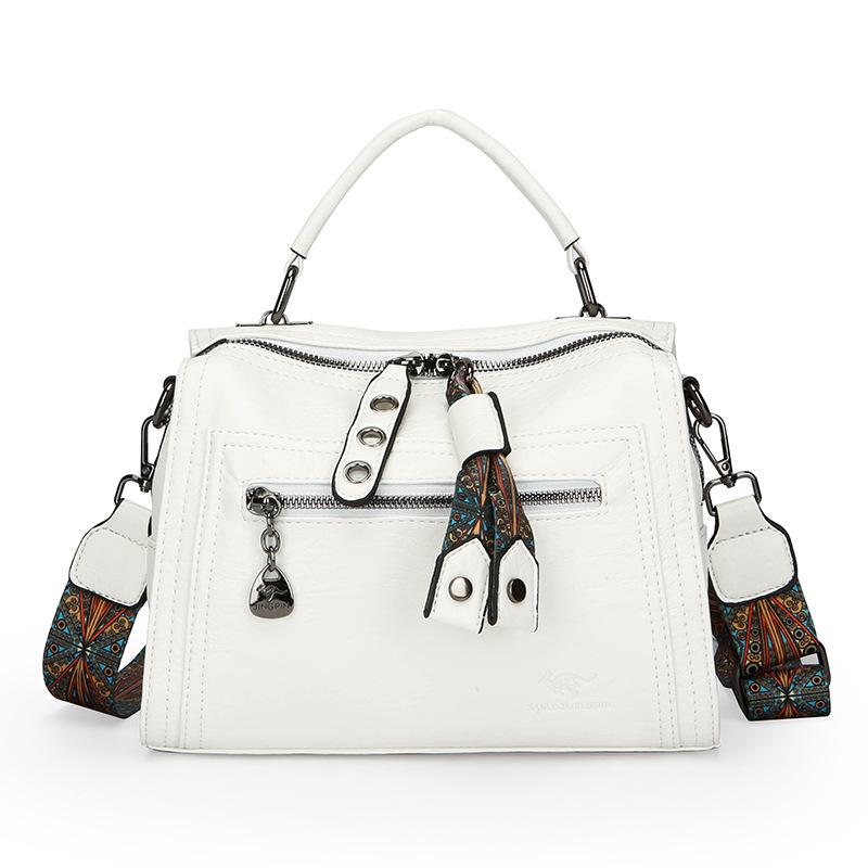 Modische Umhängetasche, Hochwertige Ein-Schulter-Boston-Tasche