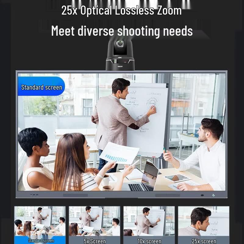 HDCON 4K60 Professional PTZ Camera with AI Tracking (CN version)