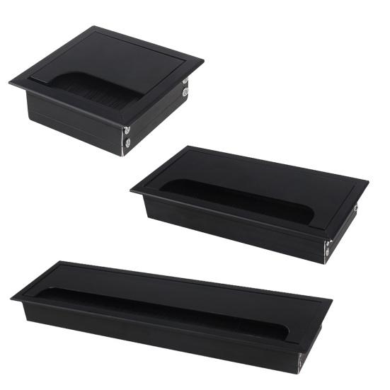 Convenient Grommet Hole Cover Flip Cover Design Anti-oxidation Widely Used Useful Wire Cable Holder Office