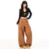Women's Wide-Leg Jeans – New Autumn Design, Multi-Pocket, Loose Fit, Casual Workwear
