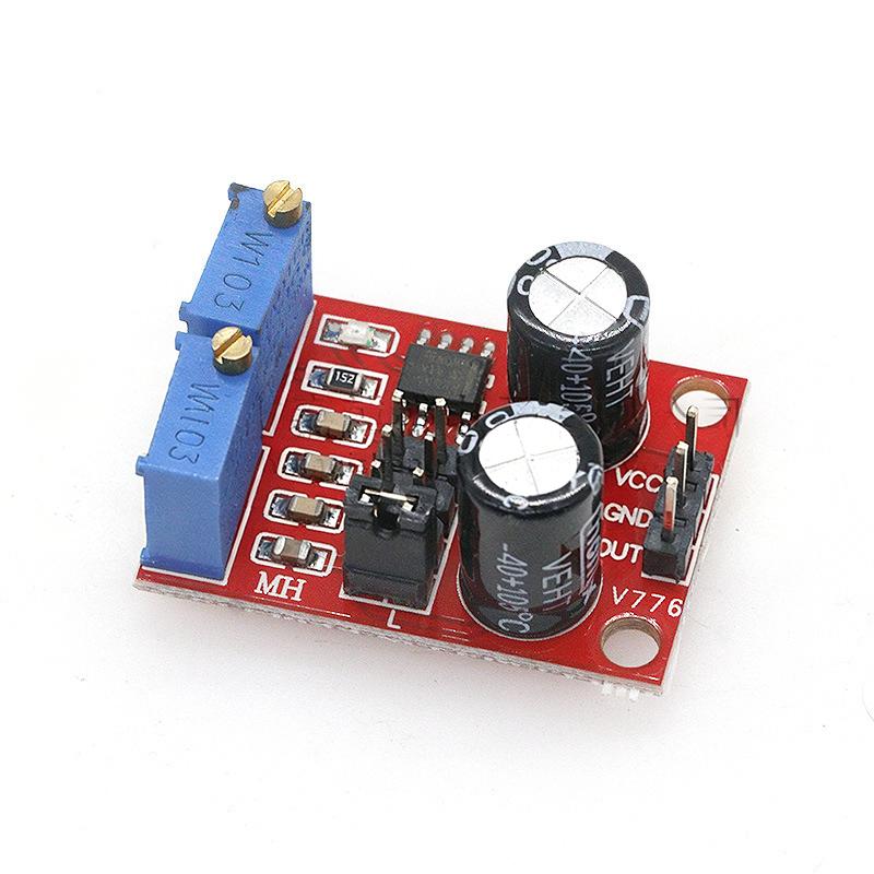 Ne555 Pulse Frequency Duty Cycle Adjustable Module Square Wave Signal-Generator