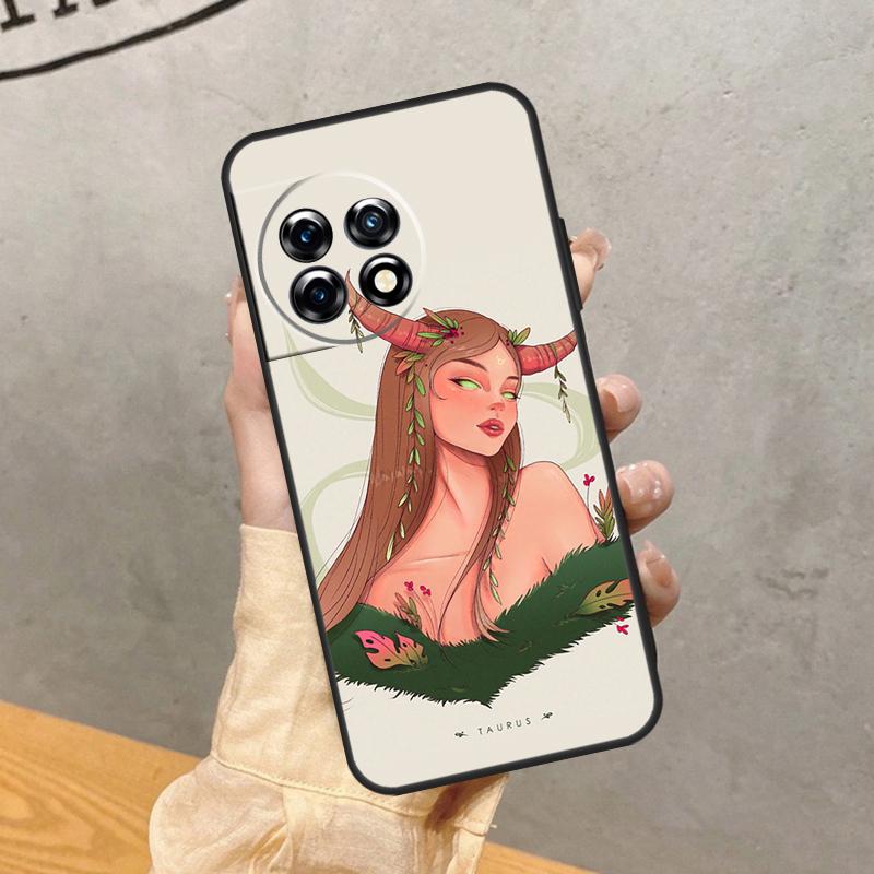 

Horoscope Girl Scorpio Taurus Virgo Case For OnePlus Nord 5 CE 2 3 4 Lite N20 N30 OnePlus 15 13 12 11 13T 10T 12R 13R 15R Cover OnePlus Nord 3