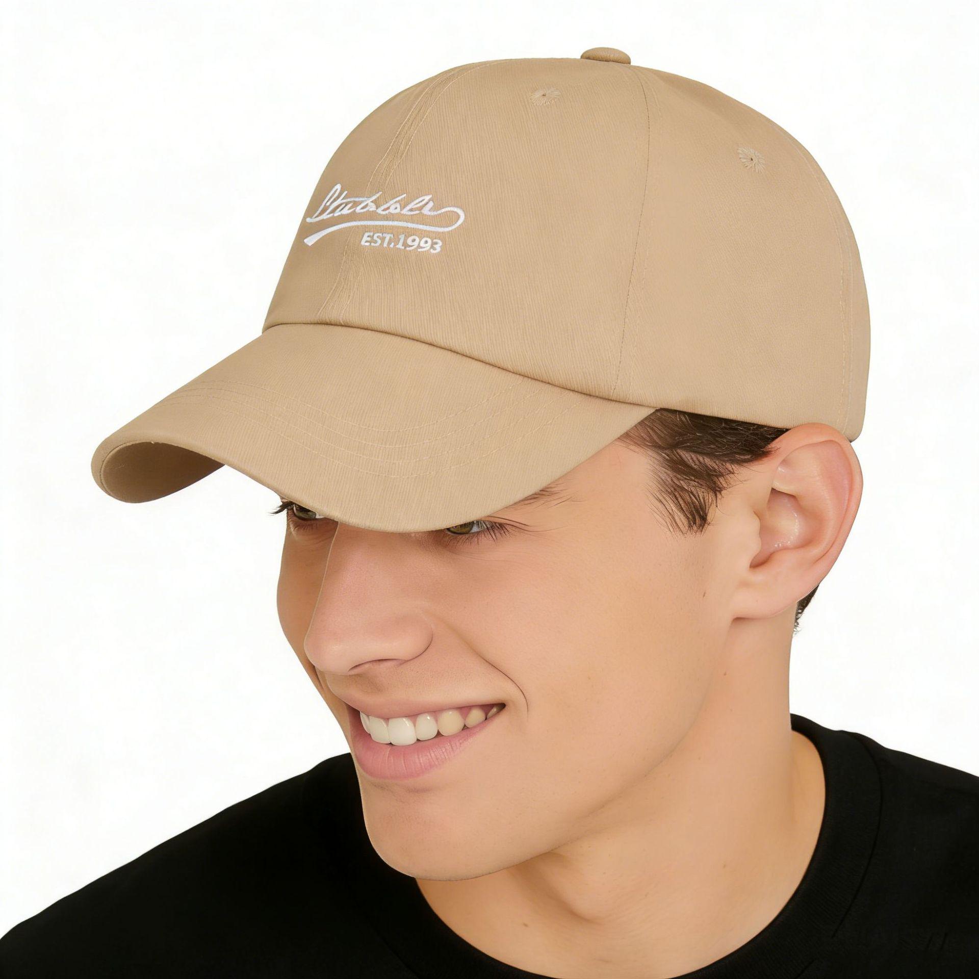 

1993 European-Korean Soft Embroidery Sun Hat: Spring/Autumn Outdoor Baseball Cap One Size