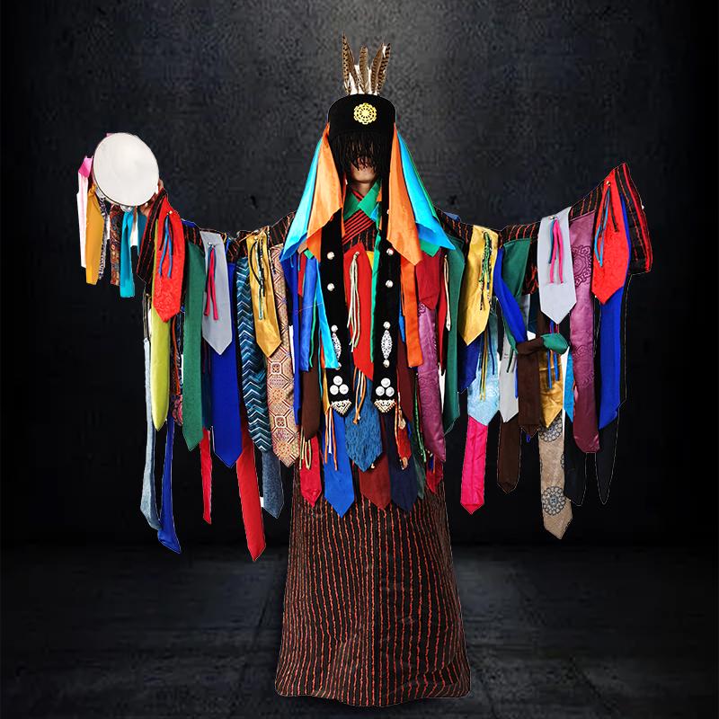 Mongolian Grassland Festival Traditional Costume Dance Robe