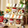 Non-Toxic Christmas Gift Box Kids Toys Building Blocks Santa Claus Elk Snowman Mini Bricks Christmas Decorations