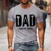 Funny Dad Birthday Shirt,Fixer of Things Shirt Men Tshirt Hip Hop Tops Summer Street T Shirt Oversize Short Sleeve New Dad Shirt