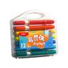 M&G Acrylic Markers, Washable, 12/24/36/48 Colors, Ideal for Student Drawing, Doodling, and Art Projects