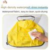 Breathable Dog Rain Cloak Reflective Waterproof Pet Clothes Pet Waterproof Cloak  Outdoor