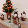 Christmas Small Oil Lamp Night Light Ornaments Christmas Decorations Glow Portable Led Window Layout Ornaments Party Kids Gifts