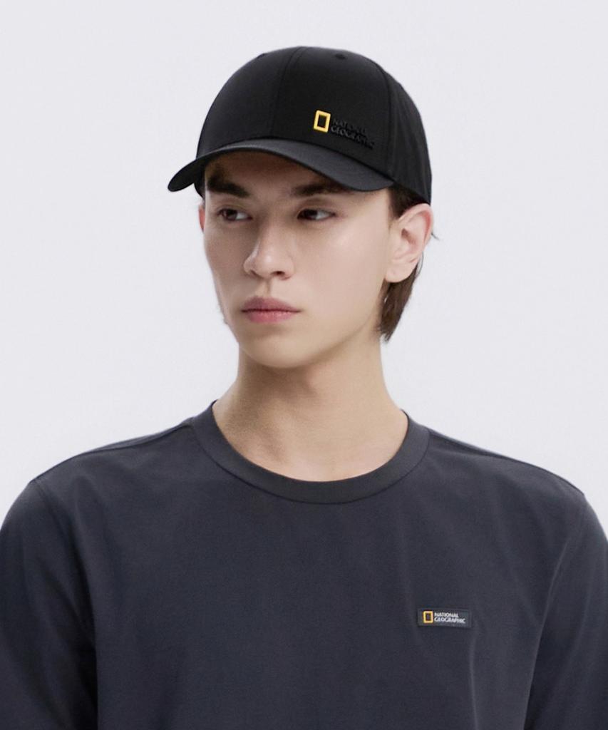 NATIONALGEOGRAPHIC N265Aha530 Urban Metal Logo Cap Black