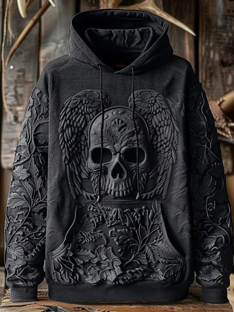 Men S Halloween Dark Style Pullover Hoodie 3d Print Autumn Winter S