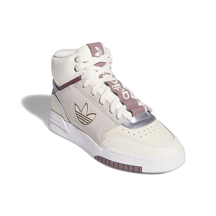 Adidas Originals Drop Step XL Retro Casual High-Top Skate Shoes Women Sneaker Beige GW1760