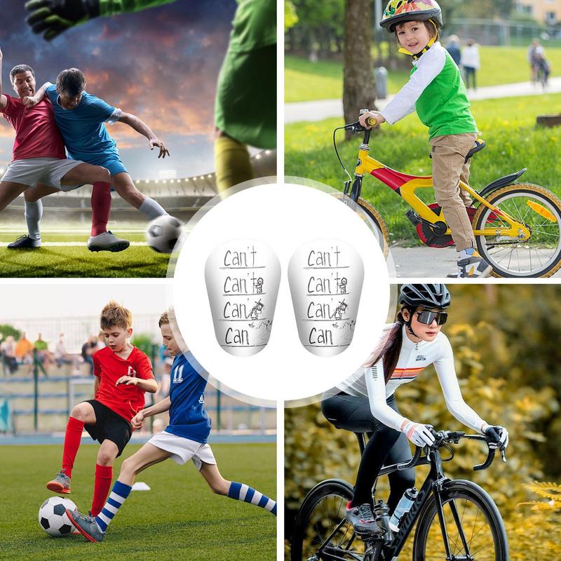 2 buc. Tibie de fotbal Aparatori de fotbal din plastic Protector pentru picioare pentru copii, adulți, echipament de protecție, tibie respirabilă