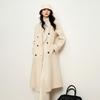 Elva' Island Women's Double-Faced Wool Coat
