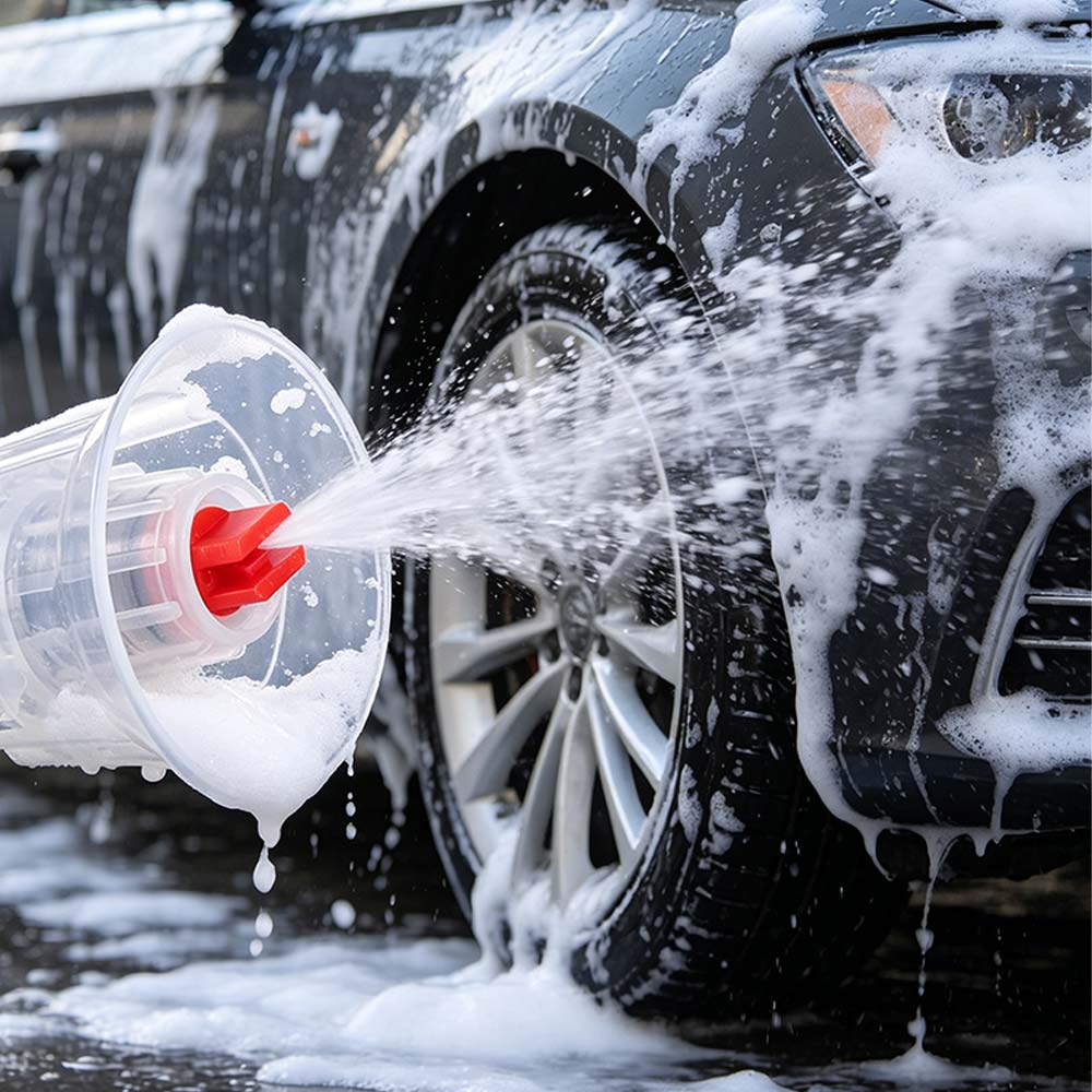Windproof Foam Nozzle Flower Watering Car Wash Nozzle Auto Cleaning Spray Nozzle  Windscreen