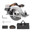 Cordless Electric Saw - Worx - Wx520 - Brushless Motor - Lightweight - Easy Blade Change
