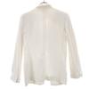 Celine Jachetă cambrată cu mâneci lungi 38 Alb sistem Femei Folosit