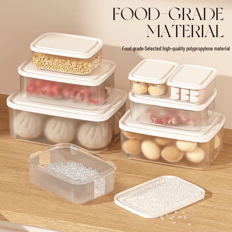 Vegetable & Meat Freezer Storage Box with Fruit Compartment