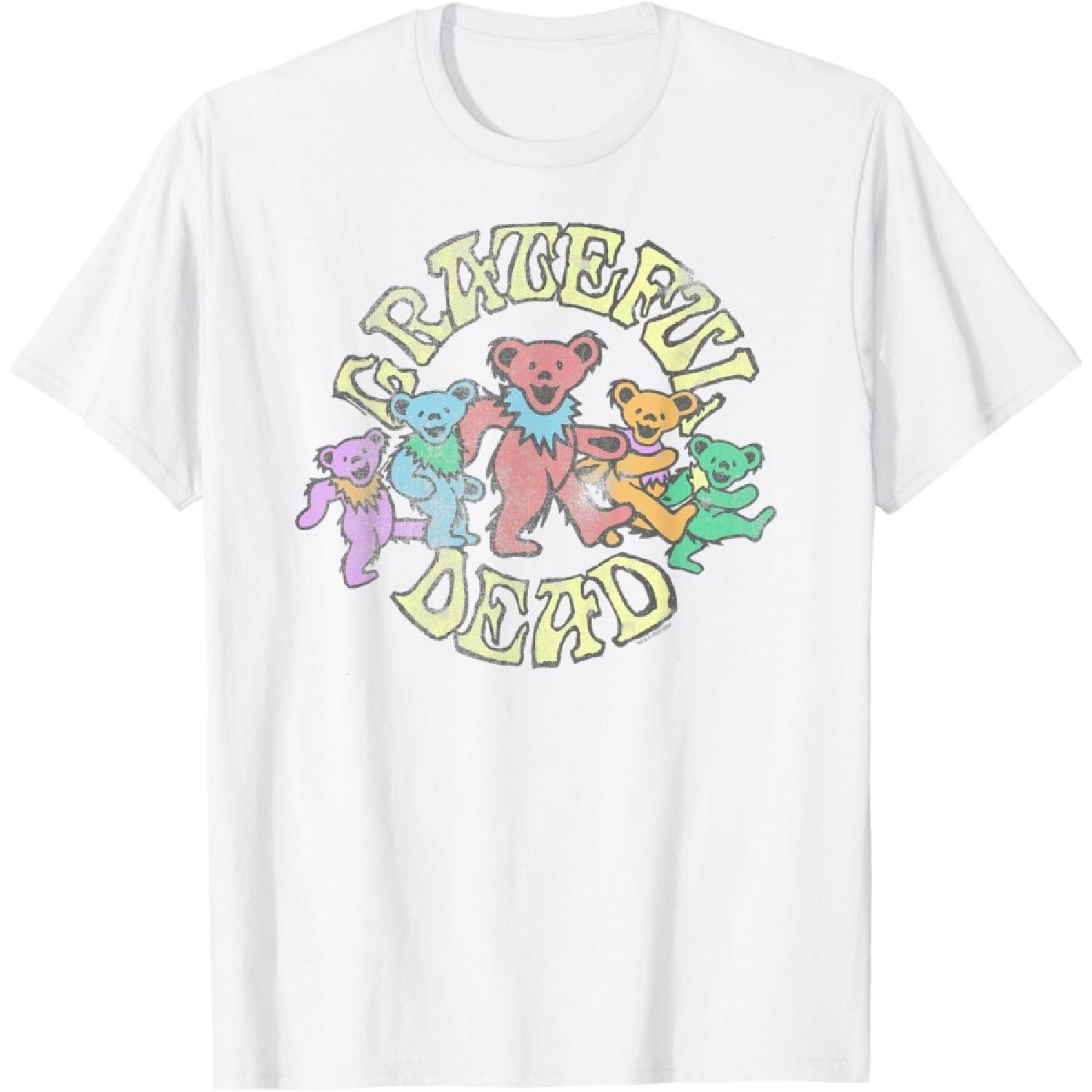 Винтажная футболка Grateful Dead с танцующими медведями S