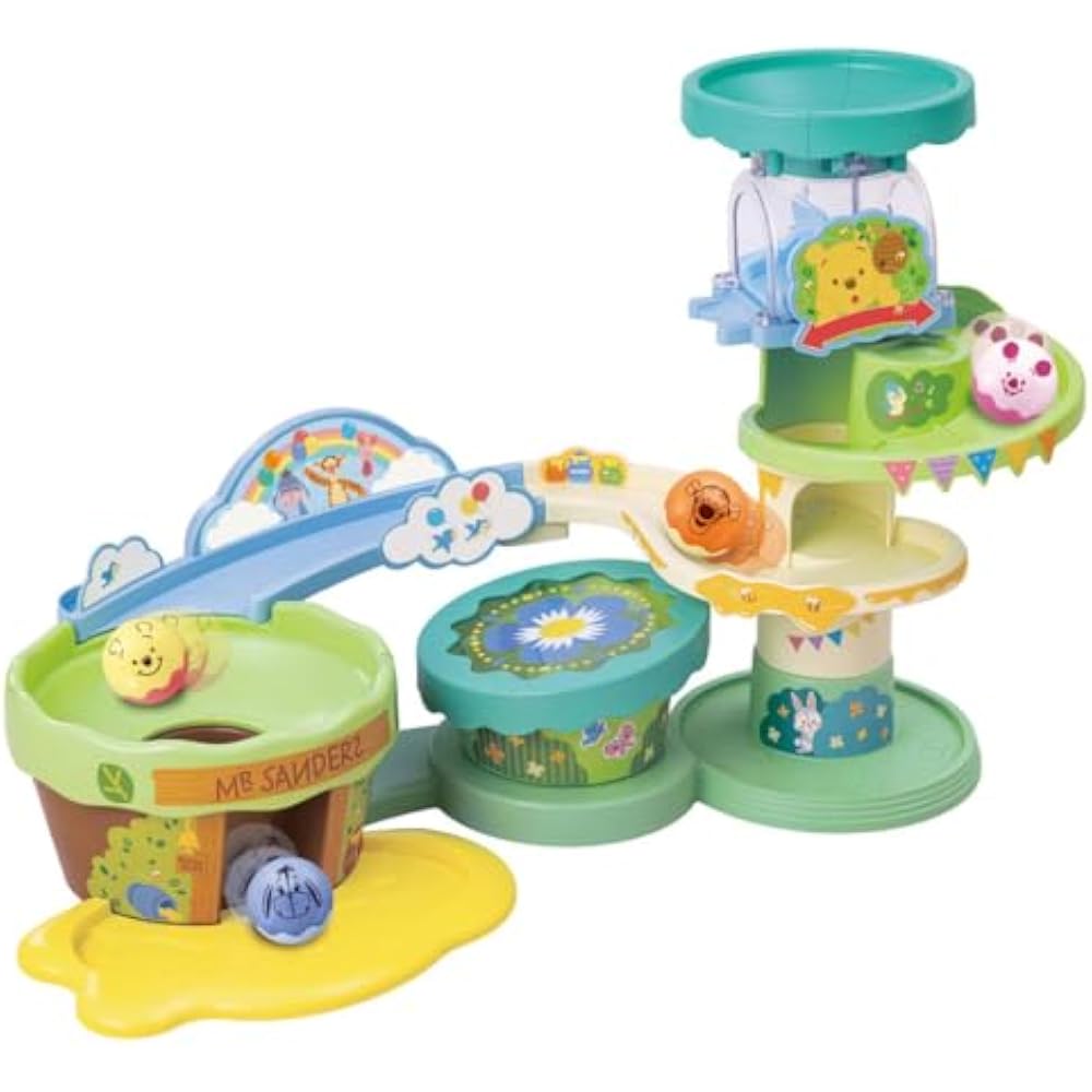 TAKARA TOMY (TAKARA TOMY) Disney ball jumps! Forest Honey Coaster Winnie the Pooh