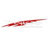 Racing Development Car Sticker Waterproof And Reflective Car External Decorative Sticker Reflective Auto Decals DIY Car Body
