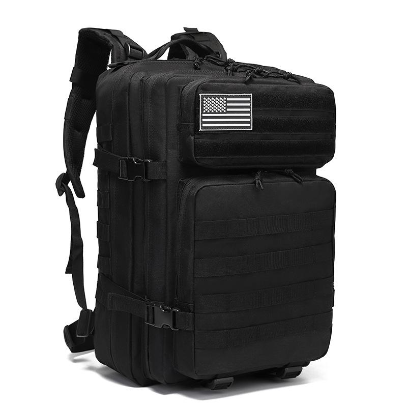 Herren Outdoor-Sportrucksack mit großem Fassungsvermögen, wasserabweisend, multifunktional, 45 l