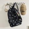 Schoolbag Star Backpack for Men and Women, High Value Ins Large Capacity Backpack, Light and Simple, Junior High School Student College Student 
