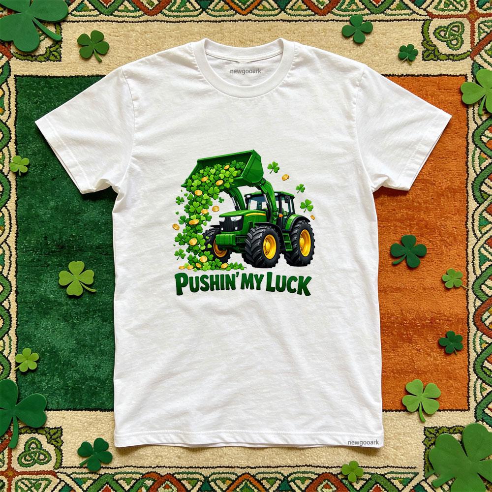 

St Patricks Day lucky Irish graphic t shirts Women green cotton funny festival Casual Unisex Adult Party tee S