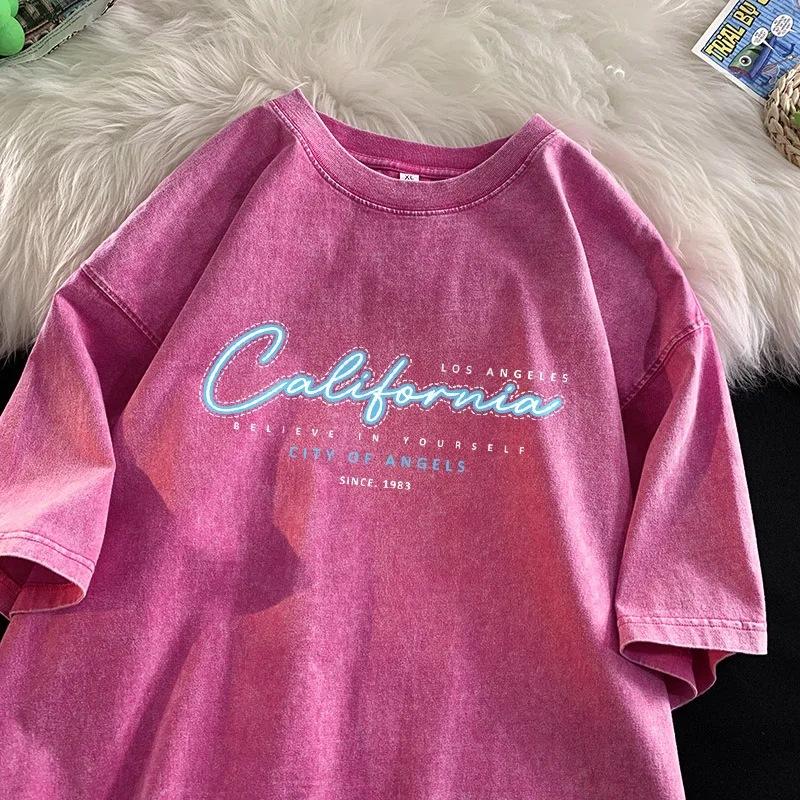 Los Angeles California T-Shirt Believe In Your Own Letter Re M