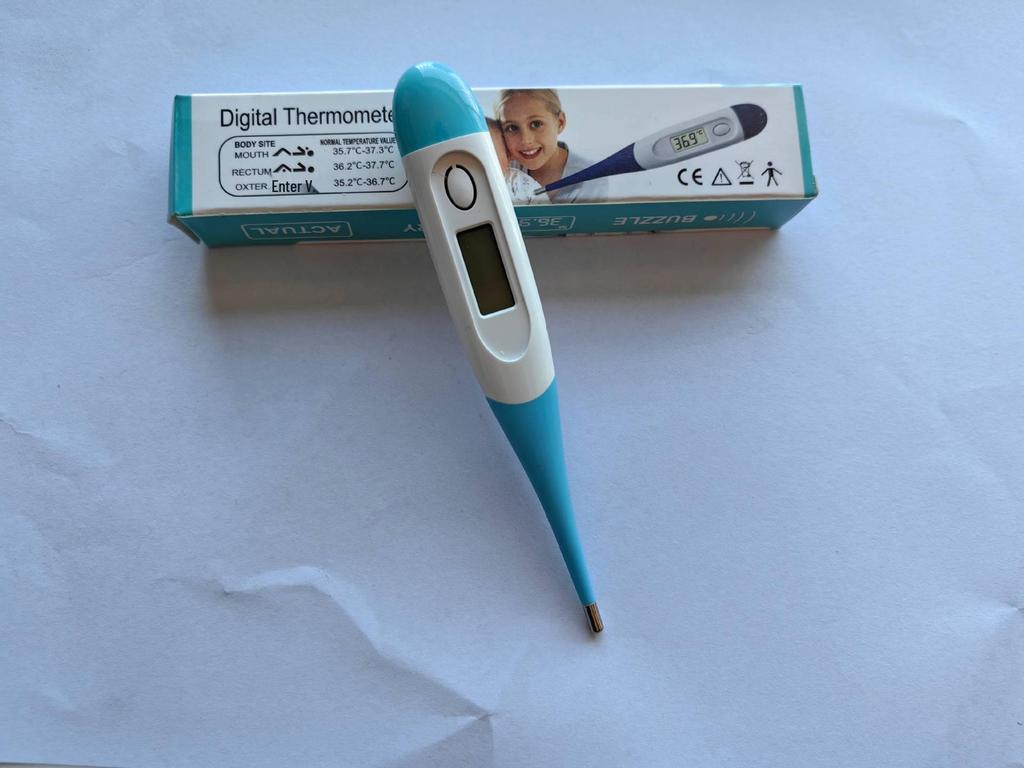 Digitales Thermometer mit weicher Spitze für orale, axilläre und den Hausgebrauch