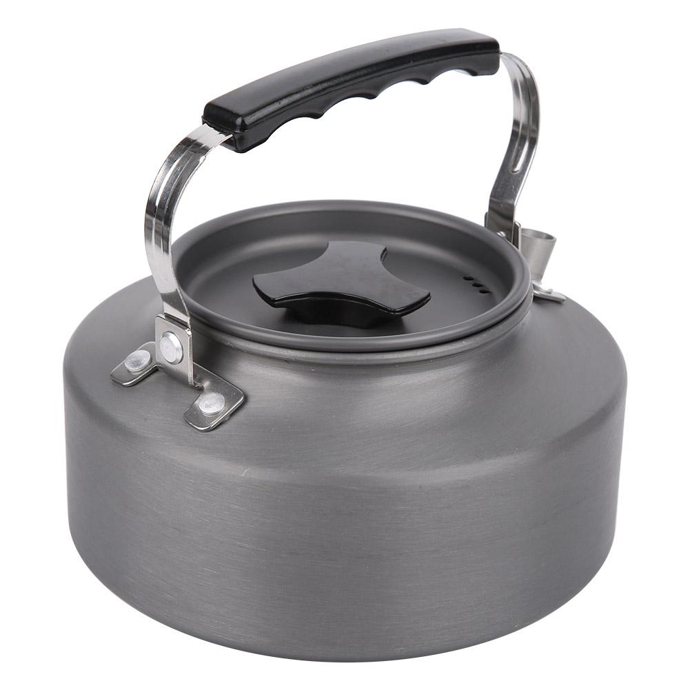 

1.1л Чайник для кемпинга, пешего туризма, для улицы, Портативный кофейник, Чайник, Набор для пикника, Для улицы