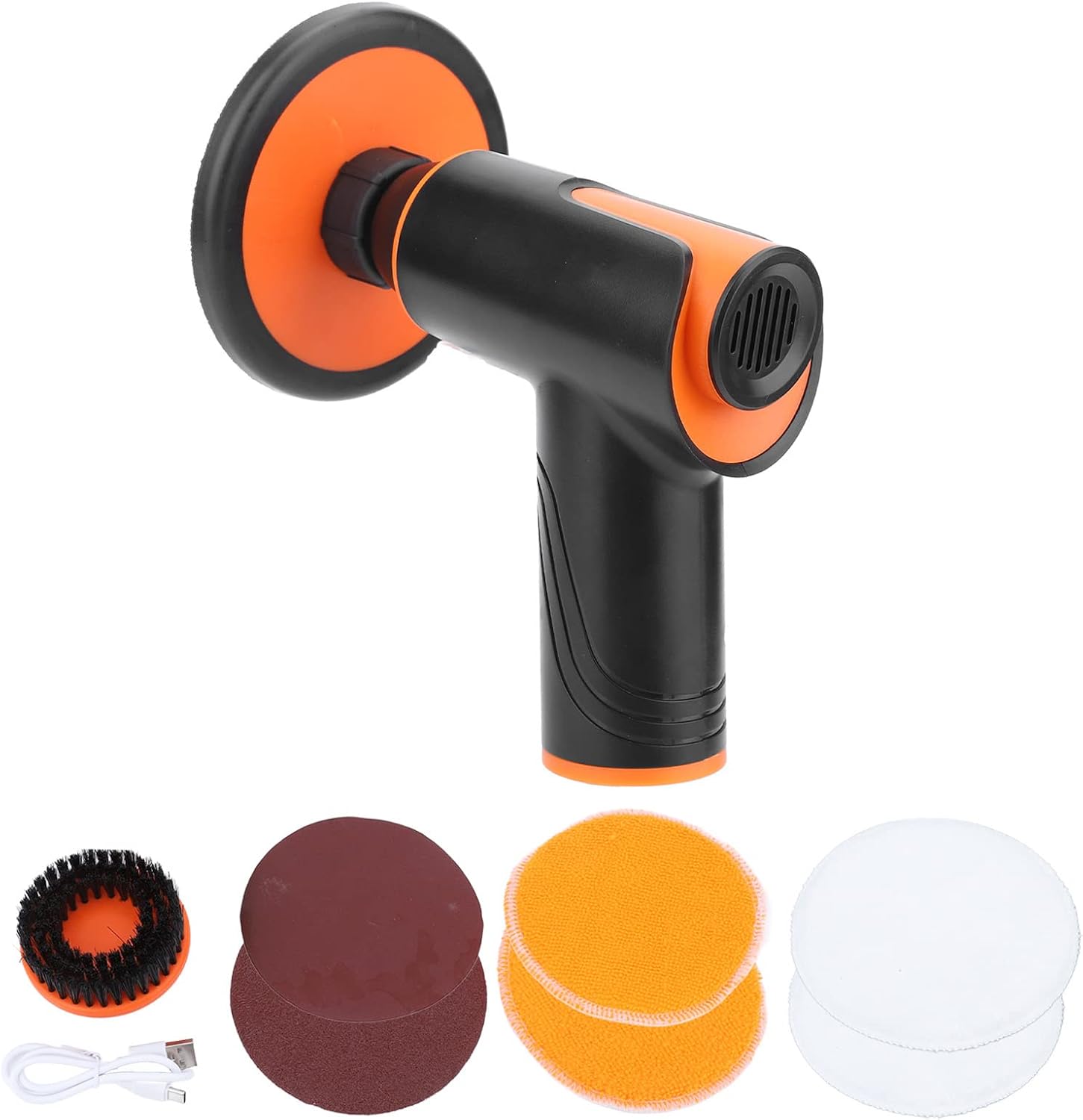 Cordless Car Polisher, Portable Buffer Kit, Rechargeable Battery, Buffer Polisher Kit for Car Detail,Car Scratch Repair 5002C