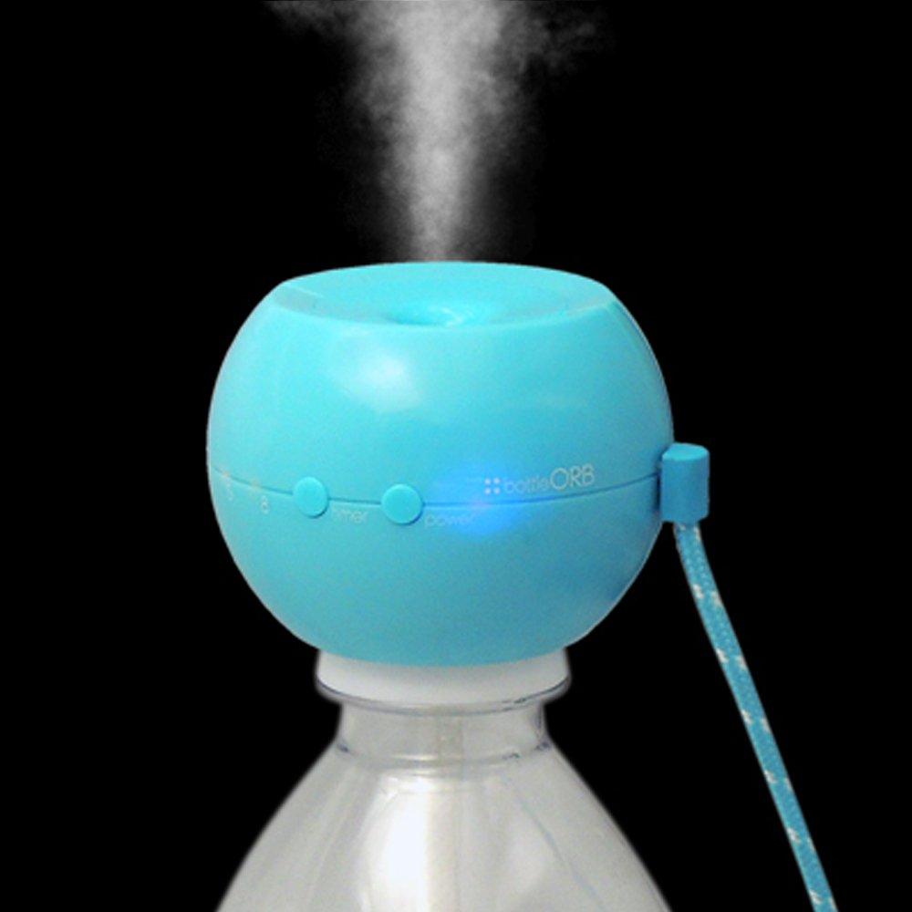 TOPLAND Orb Bottle USB M7012B Humidifier, 50ml/h, Desktop, Powered, Compact, Energy-Saving, Blue,