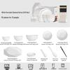 Gold Rim Ceramic Dinnerware Set
