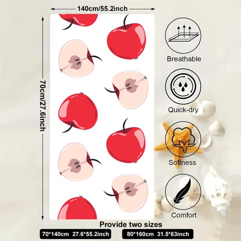 

Принт Пляжное полотенце Портативное Быстросохнущее Песок Открытый Путешествия Плавательное Одеяло Цветочный Принт Коврик Персонализация Полоски Полотенце 70x140cm