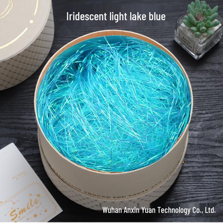 Iridescent Raffia Filler Paper String for Gift Decoration - 100g