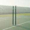 2 Pieces Tennis Singles Stick Aluminum Post Powder-Coated