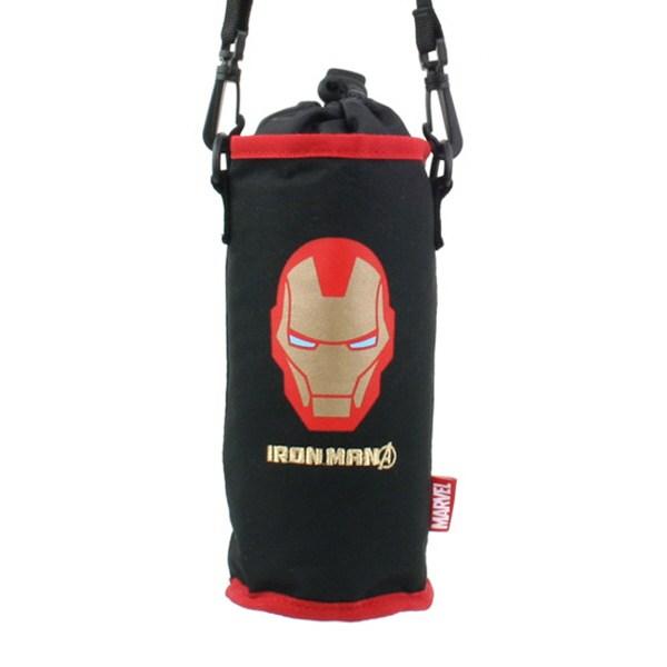 

Черный чехол для бутылки с водой Iron Man, сумка для стакана с изображением креста для бутылки с водой, 1 шт.
