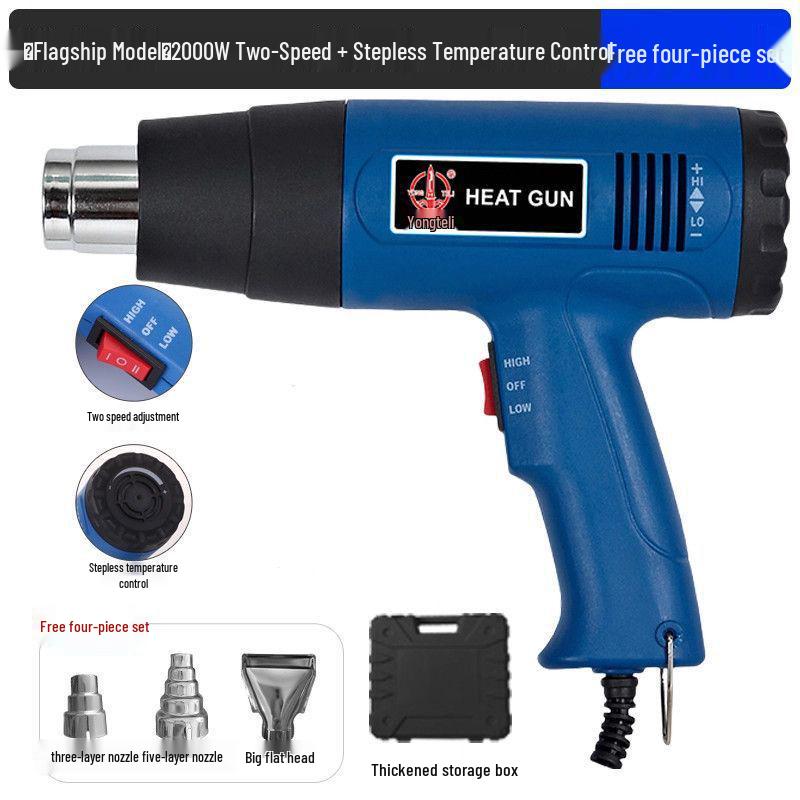 Temperature Control Heat Gun for Car Film & Plastic Welding